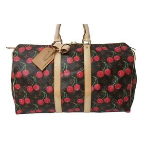 Louis Vuitton Cherry Keepall Bag 45 Monogram